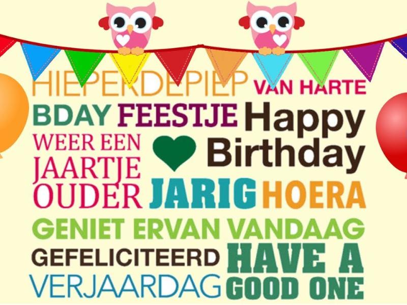 Hiep hiep hoera!